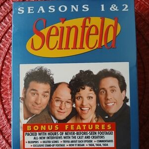 Seinfeld Seasons 1 & 2 DVD Box Set * New* Factory Sealed